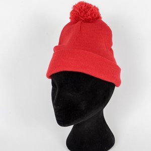 NWT Red Rebel Rogue fold over toque